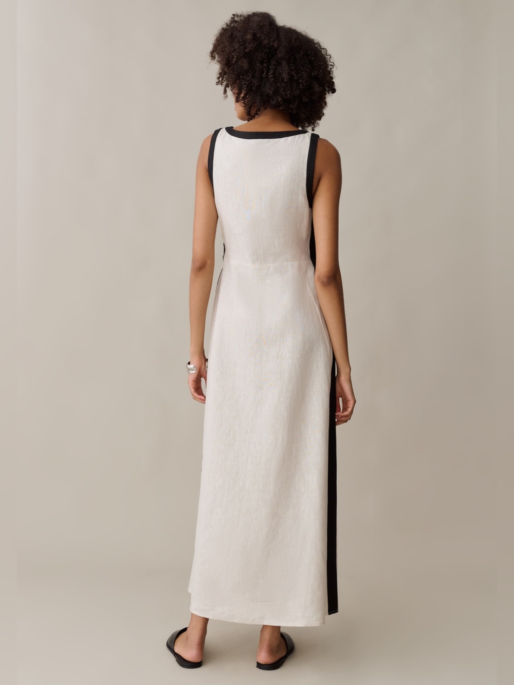 NWT Few Moda Claudette Linen Dress size 6 maxi o.p.t Reformation - Picture 2 of 7